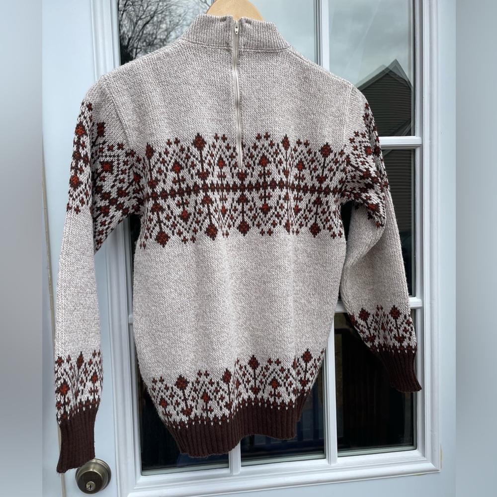 Vintage quarter-zip pullover